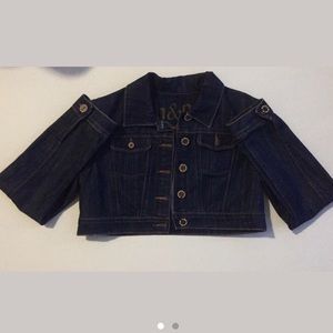 Cut jean jacket